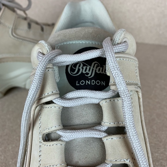 Buffalo London Platform Sneakers Lace Up Shoes - Picture 6 of 10